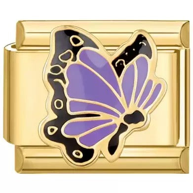 Purple Butterfly Gold
