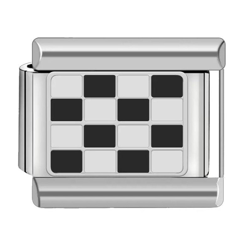 Checkered Flag Silver