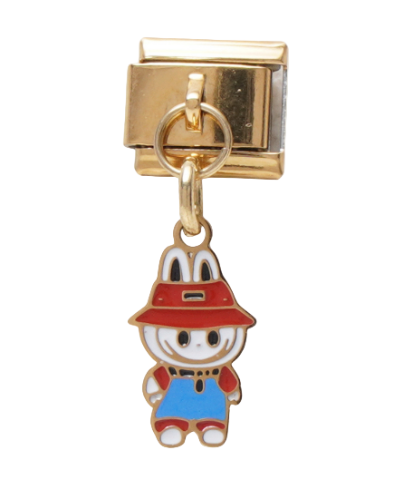 Dangling Labubu Gold